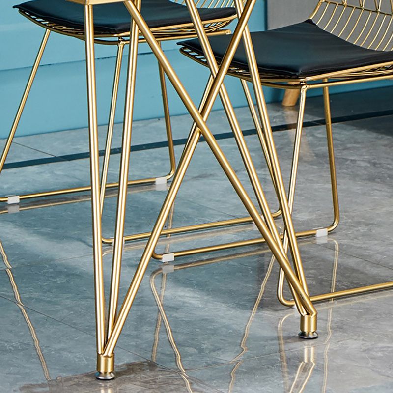 Traditional Luxury Dining Table White in Marble Rectangle Dining Table for Kitchen