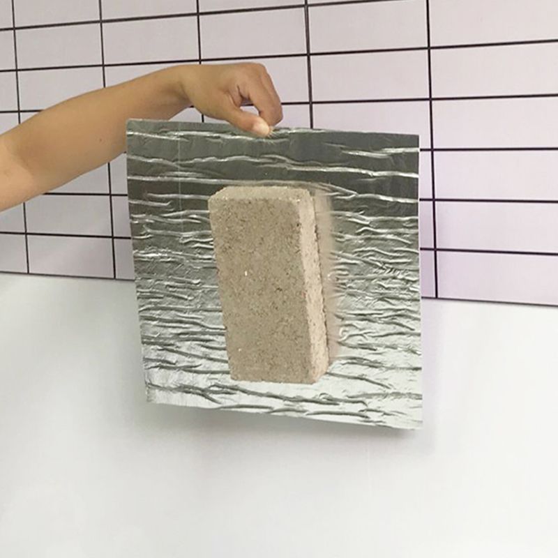 Tile-Peel & Stick Rectangle White Plastic Waterproof Tile-Peel & Stick for Shower 10 Pack