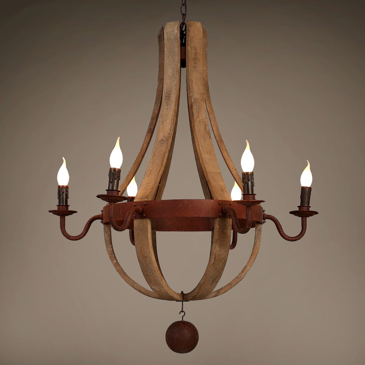 Candle-Style Chandelier Lighting Fixtures Traditional Multi-Head Suspension Light Restaurant