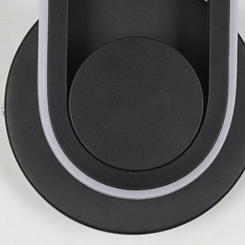 Éclairage mural réglable en métal moderne en métal à 1 lumière pour chambre à coucher