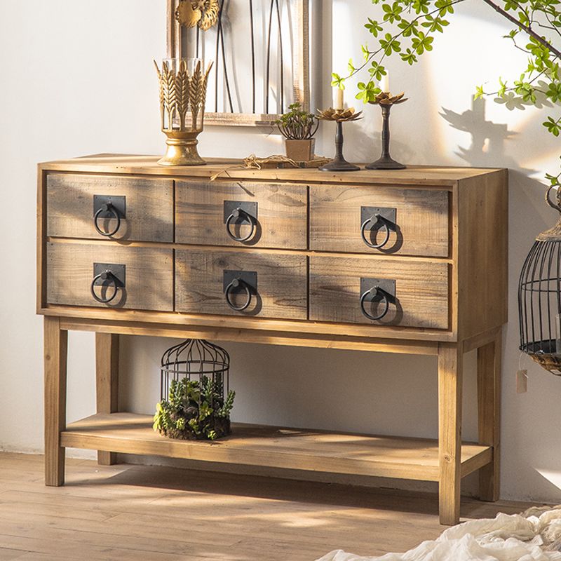 Traditional Dresser Solid Wood Storage Chest Dresser for Bedroom