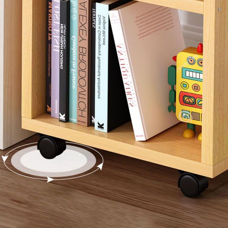 Contemporary 9.44" Wide Book Shelf Manufactured Wood Standard Shelf