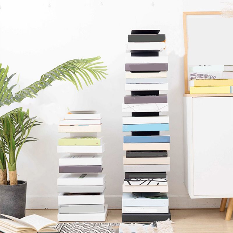 14"W Bookshelf Contemporary Style Invisible Bookcase for Office and Home