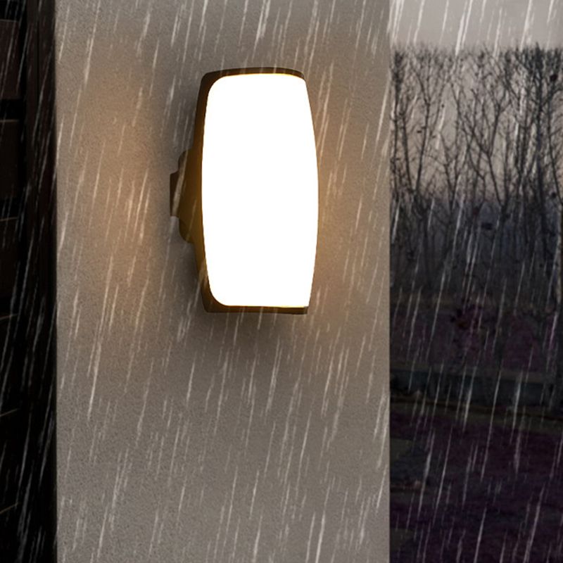 Geometrische Wandbeleuchtung in modernem Acryl 1 leichte LED -Wandlampe im modernen Stil