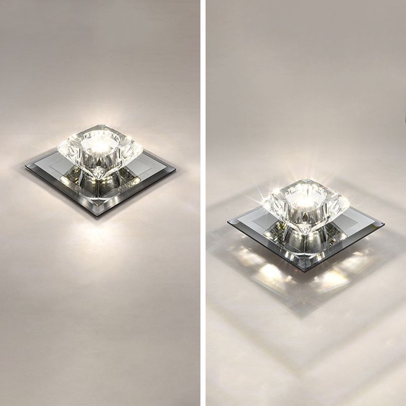Geometric Flush Mount Light Close to Ceiling Lighting Fixture Modern Flush Mount Ceiling Light