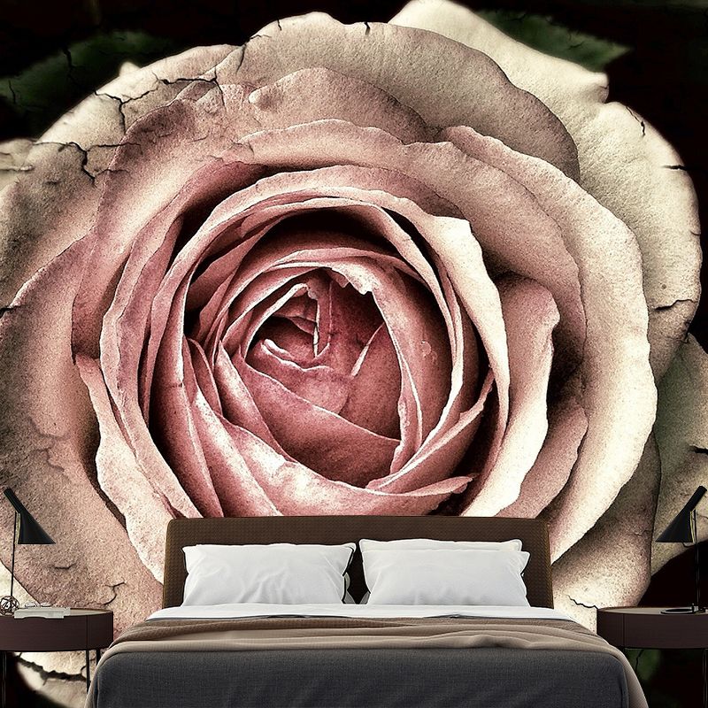 Roses Photography Mural Wallpaper Decorative Bedroom Wall Mural