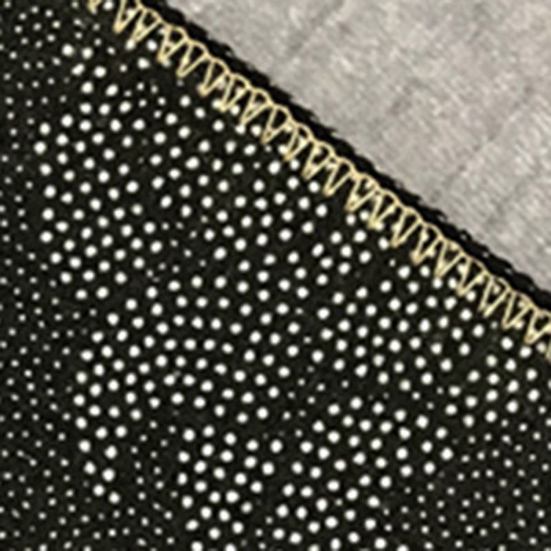 Modern Geometric Area Carpet Polyester Medium Living Room Rug with Non-Slip Backing