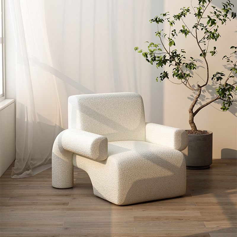 Arm Chair Recessed Arms Included Chair for Living Room, 35.43" Wide