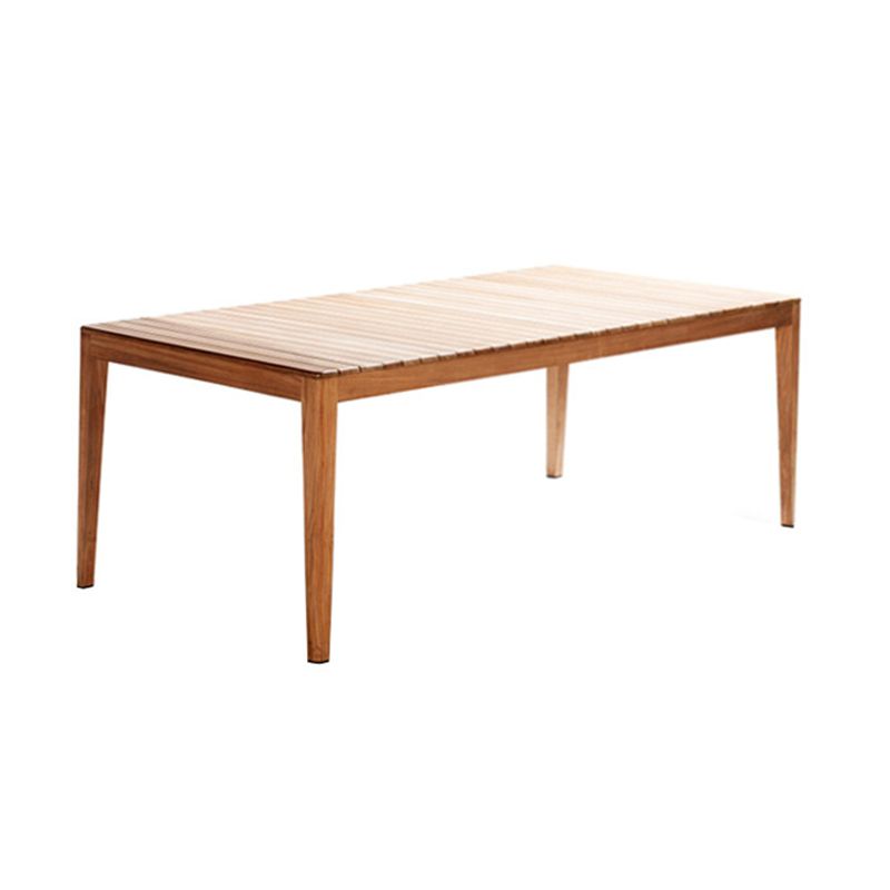 Bohemian Style Wood Dining Table Set 1/4/7/10 Pieces Dining Table Set for Outdoor