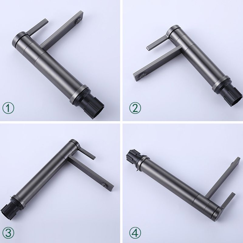 Industrial Circular Vessel Sink Faucet Stainless Steel Bathroom Faucet