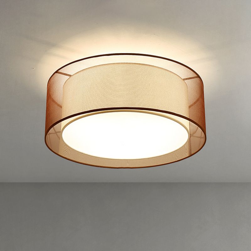 Traditionele stijl inbouwtrommelvorm inbouwplafondarmatuur voor woonkamer