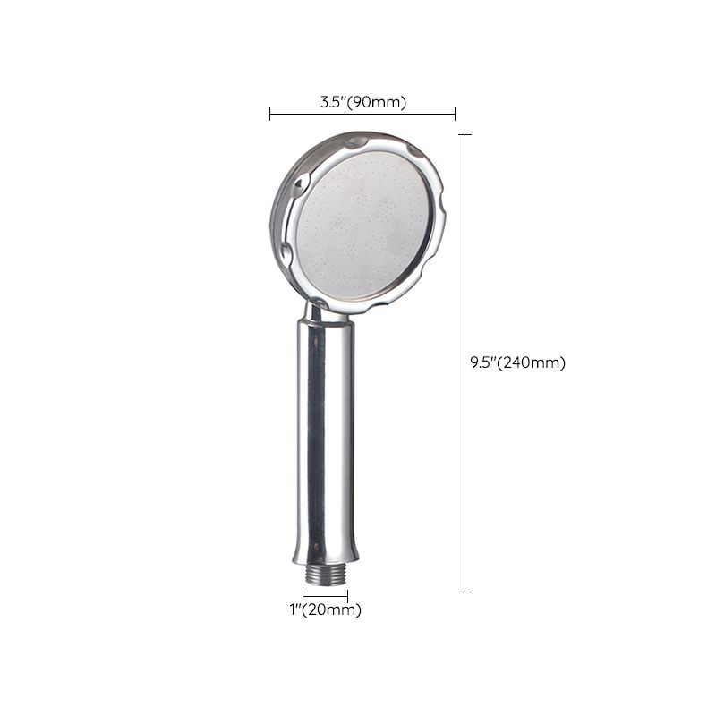 Contemporary Style Shower Head Wall-mounted Plastic Shower Head