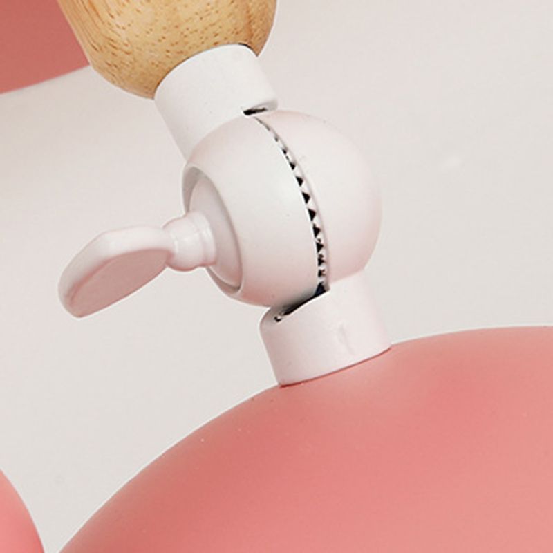 1 Light Mickey Ceiling Light Modern Macaron Style Metal Ceiling Lighting for Living Room