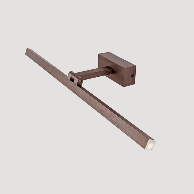 Lineares Aluminium-Waschtisch-Wandlicht moderne 1-Licht-Wandleuchten für Badezimmer