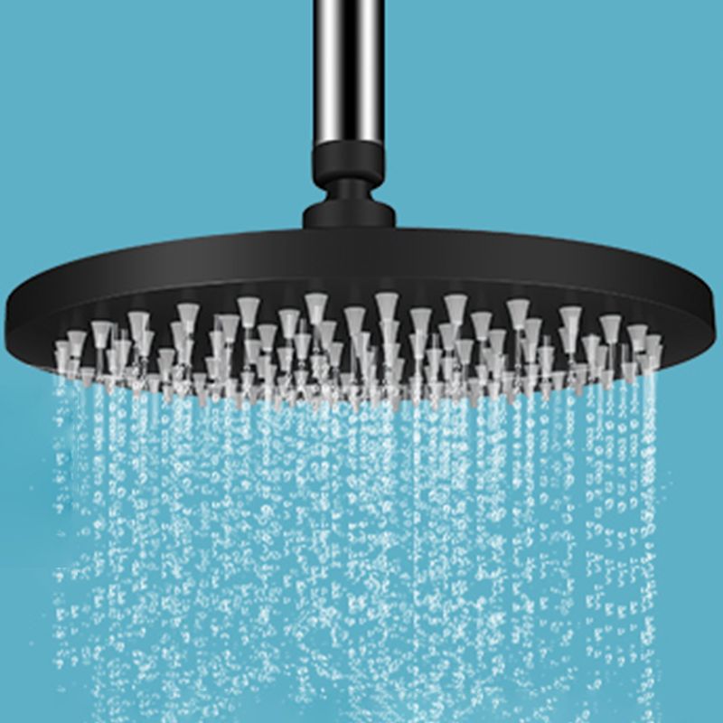 Contemporary Shower Head Combo Fixed Shower Head Stainless Steel Wall-Mount Shower Head
