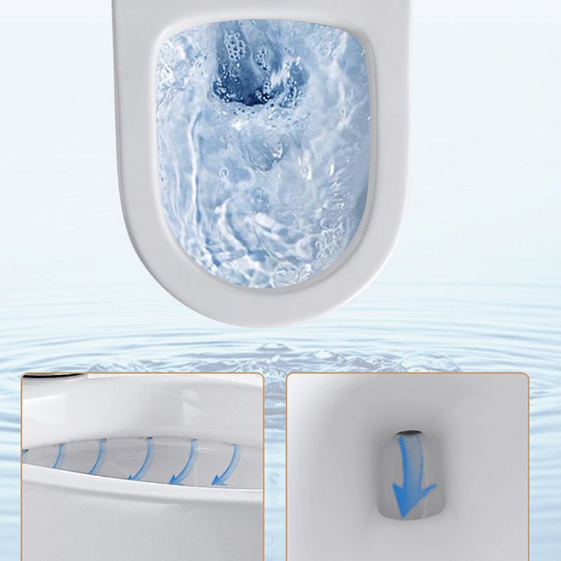 Modern Urine Toilet Floor Mount Ceramic Toilet Bowl with Toilet Seat