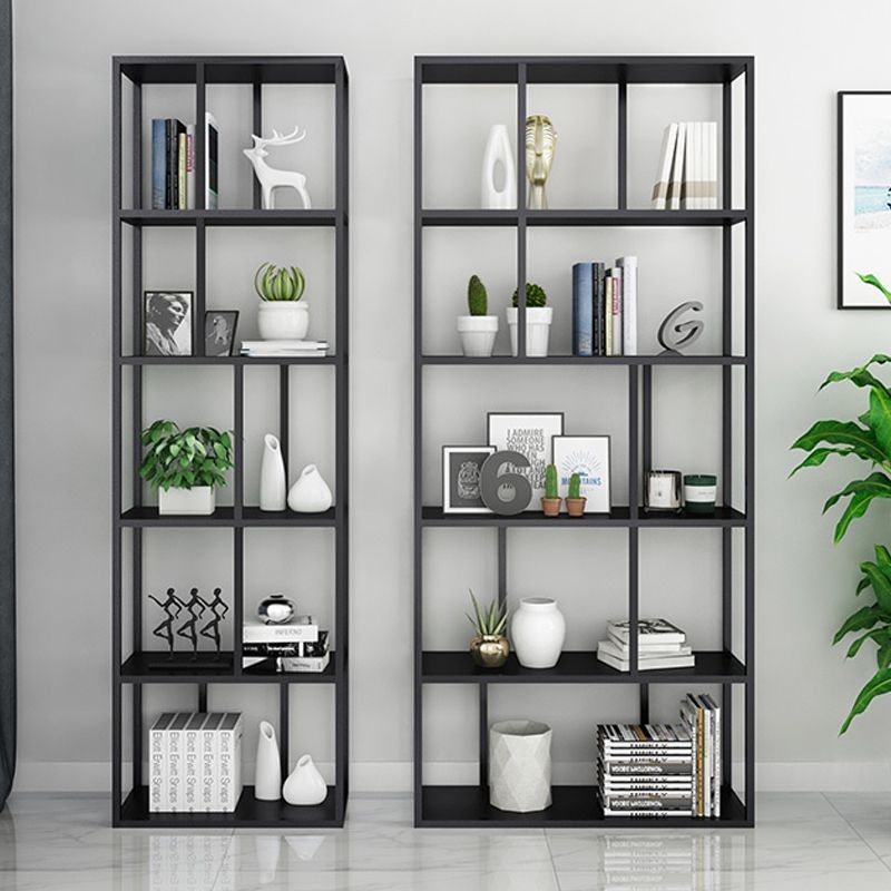Modern Style Metal Bookshelf Open Etagere Shelf Bookcase for Office