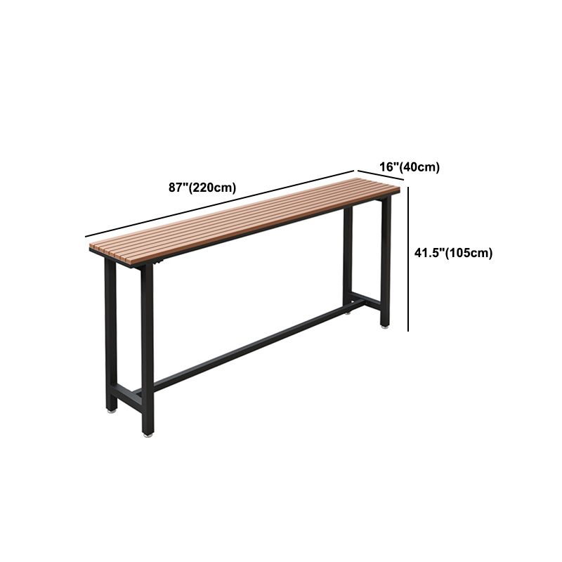Modern 1/2/5 Pieces Reclaimed Wood Bar Table Set Fixed Table Counter Table