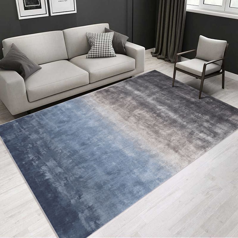 Apricot Geometric Indoor Rug Polyester Modern Rug Washable Rug for Sitting Room