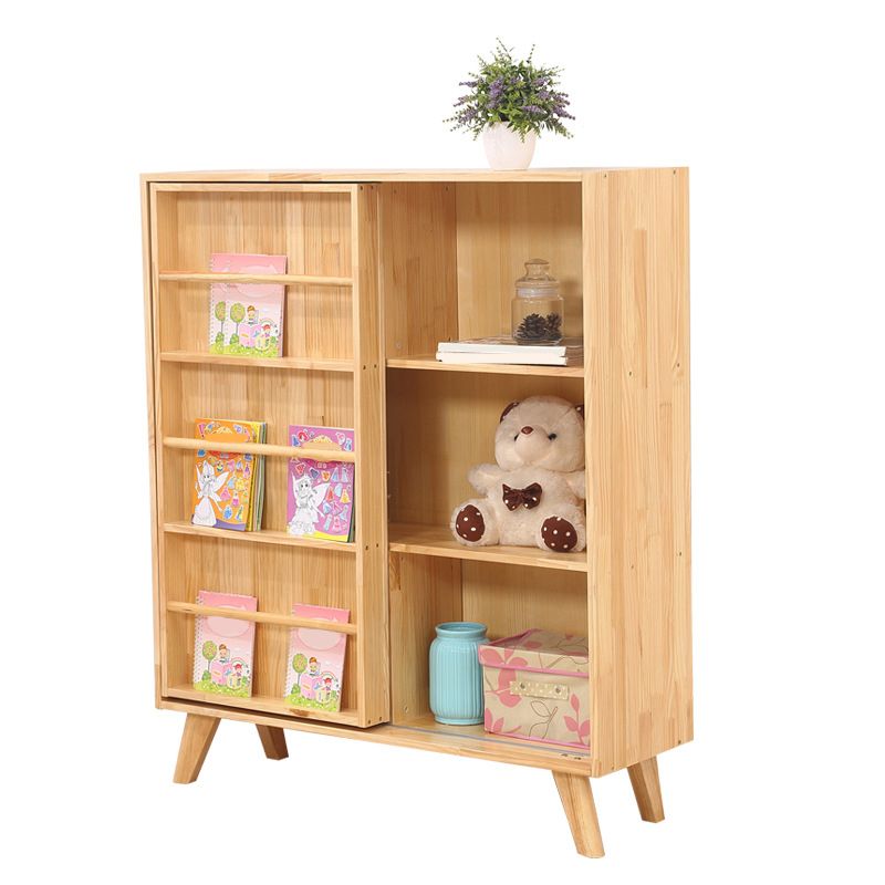 Wooden Standard Bookshelf Modern Bookshelf 47.3" H x 12.6" W