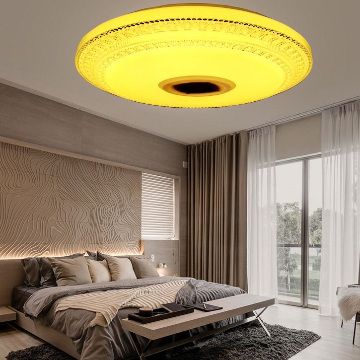 Moderne Unterputz-Deckenleuchte Lichttelefonsteuerung Licht Foyer Licht Shop Licht