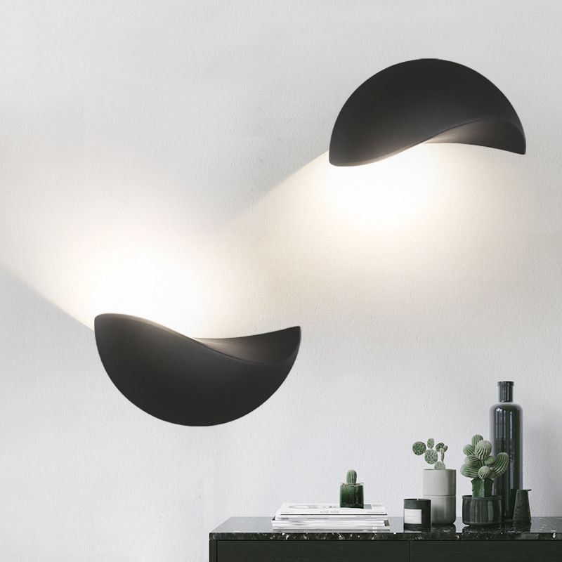 1 Light Unique Shape Wall Light Fixture Modern Wall Mounted Lighting for Living Room