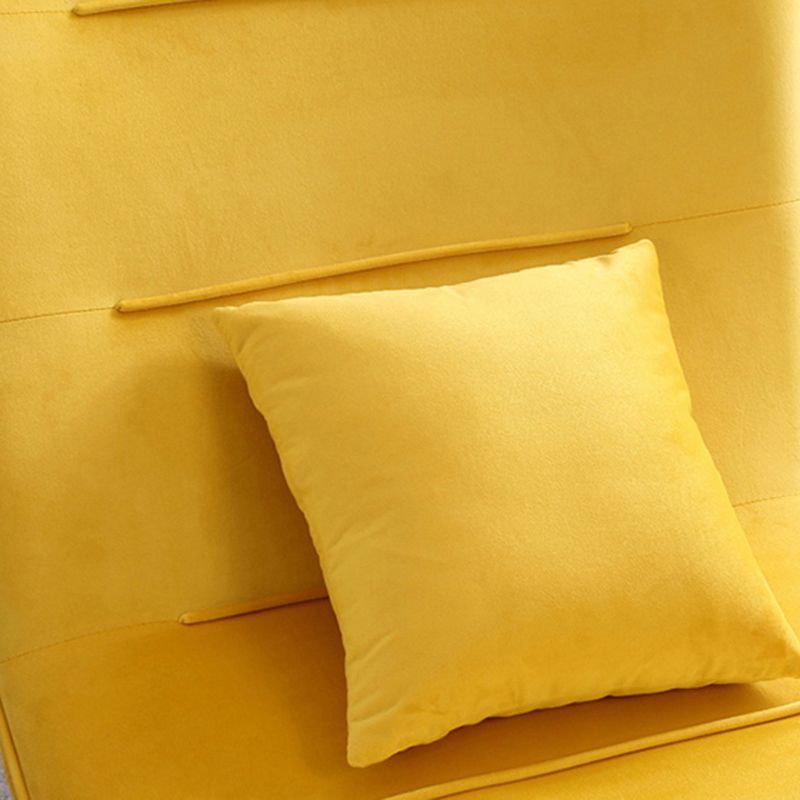 Modern Cushions Rocker Chair Solid Wood Frame Spindle Rocker Chair with Ottoman