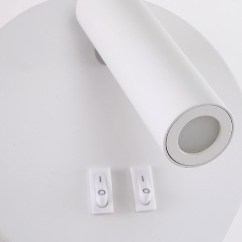 Lampada a 2 luci in metallo a parete moderna moderna geometrica