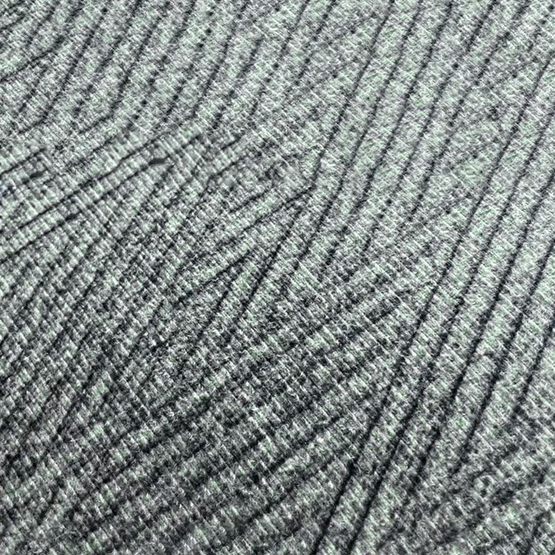Dark Gray Modern Rug Polyester Abstract Color Piece Rug Washable Rug for Living Room