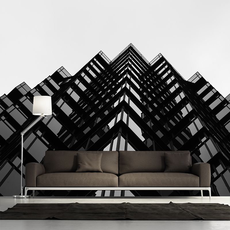 Construction Mural Wallpaper Environmental Modern Living Room Decoration