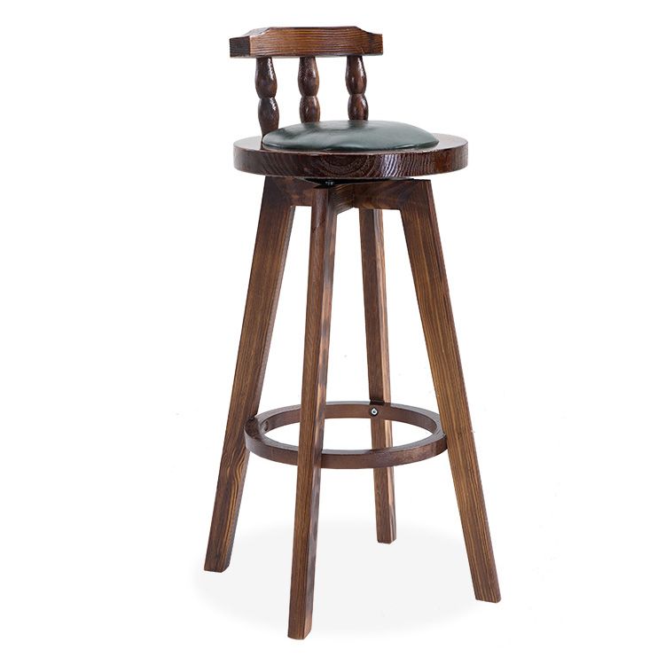 Solid Wood Pub Dining Set Contemporary 1/2/3 Pieces Table and Stool Set