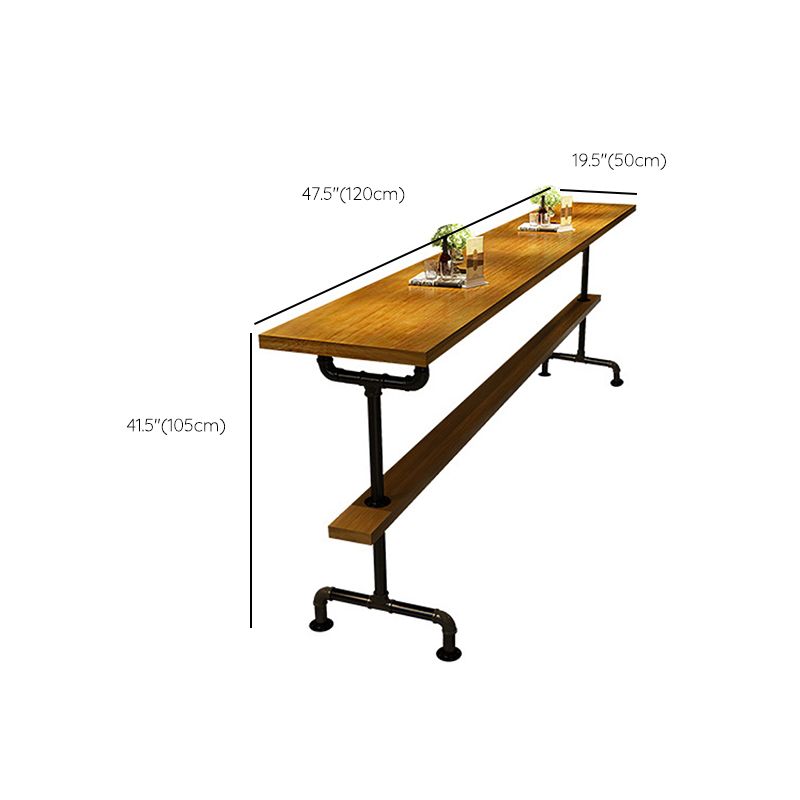 1/2/11 Pieces Table and Stool Set Solid Wood Pub Dining Set for Home