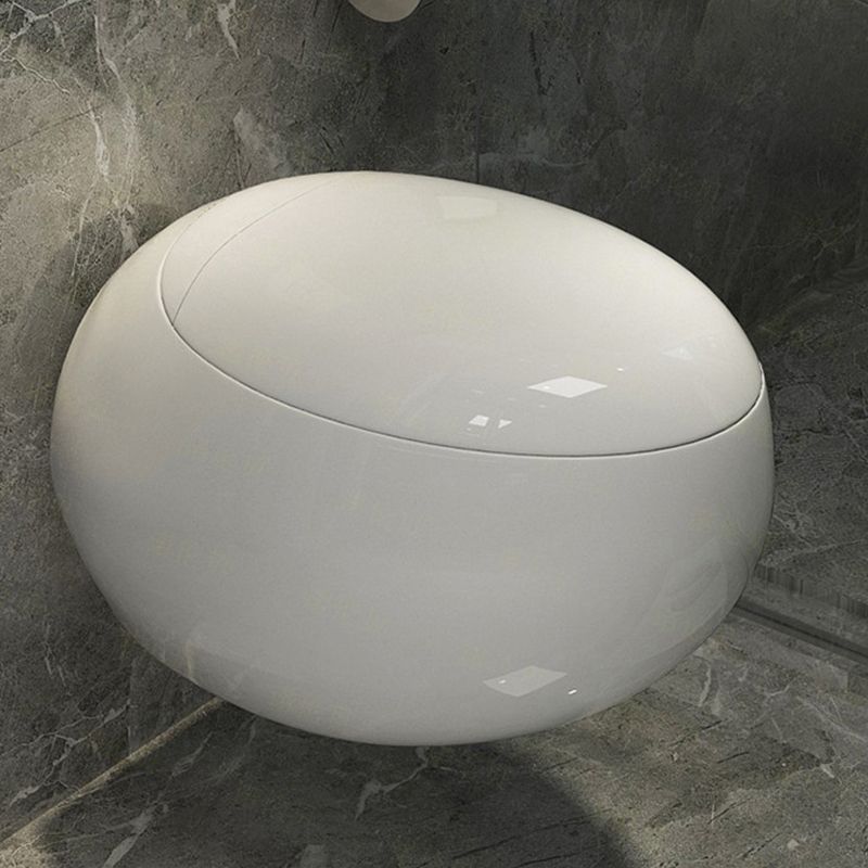 Wall Mount Porcelain Flush Toilet One-Piece Toilet Modern Toilet Bowl