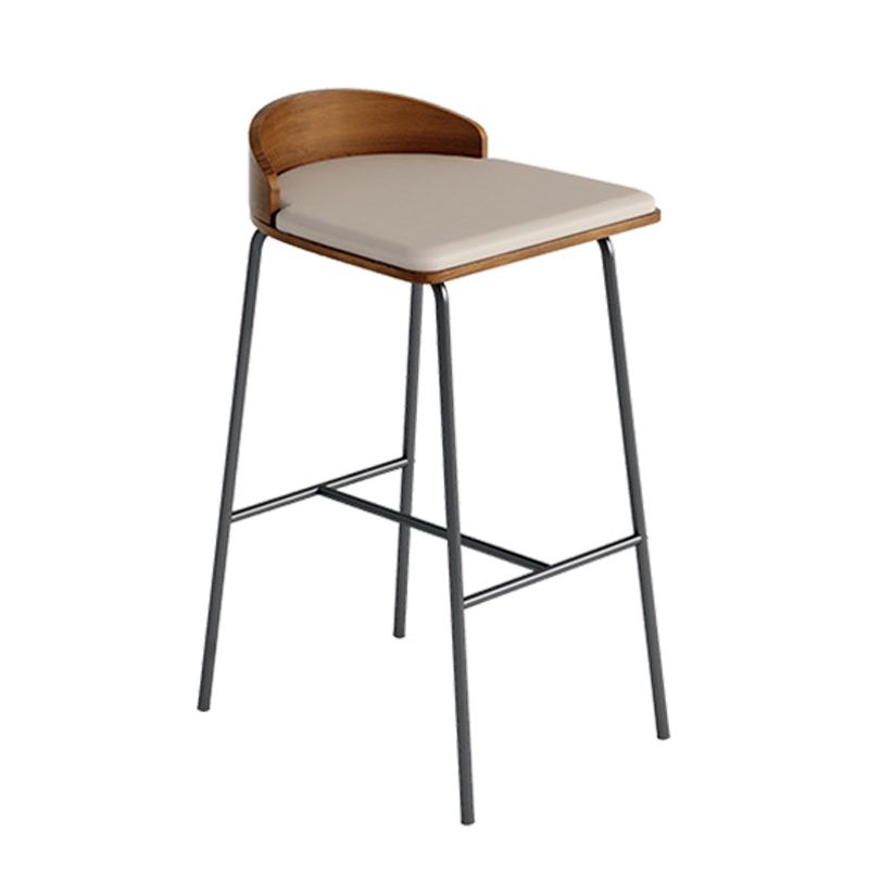 1/5/9 Pieces Modern Wood Bar Table Set Counter Table with Upholstered Stools