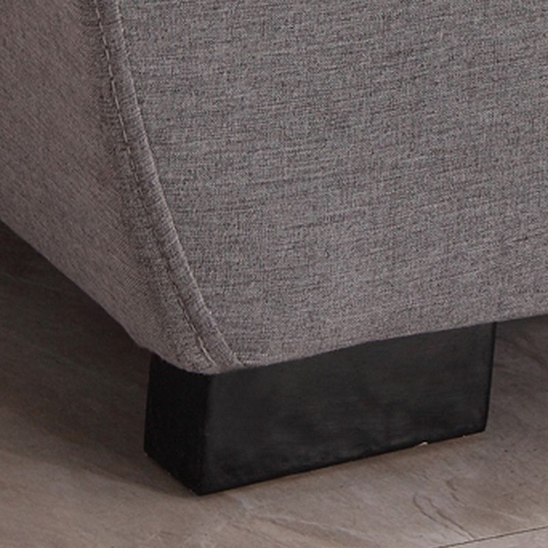 133.86"L x 70.87"W x 37.4"H Pillow Top Arm Sectional Pillow Back Sofa and Chaise