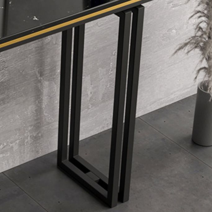 Sled Basic Console Table with Rectangle Top Sofa Console Table