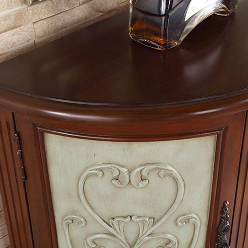 Traditional Storage Chest Manufactured Wood Dresser with 4 Drawers