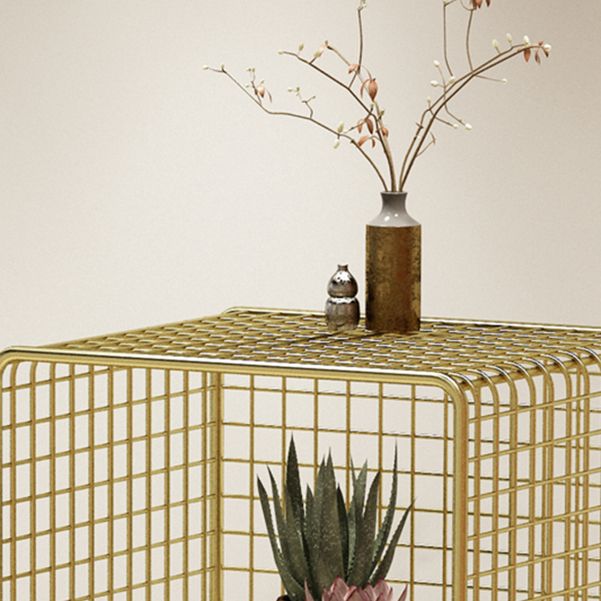 Modern Style Bookshelf Closed Back Metal Standard Bookcase for Home