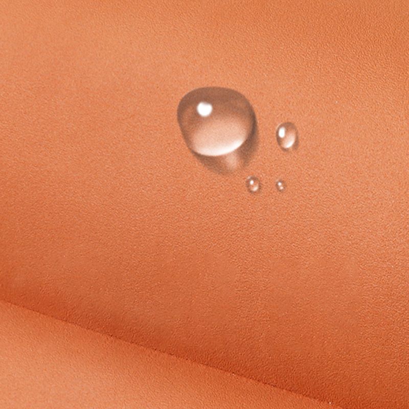 Modern Rocking Accent Chair Solid Fabric Upholstered Wood Frame Rocking Chair with Ottoman