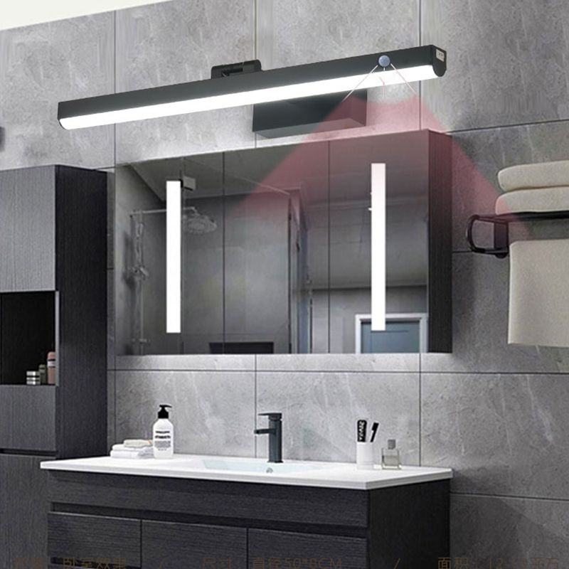 Obelle linéaire Murme Murce Modern 1 éclairage mural miroir mural