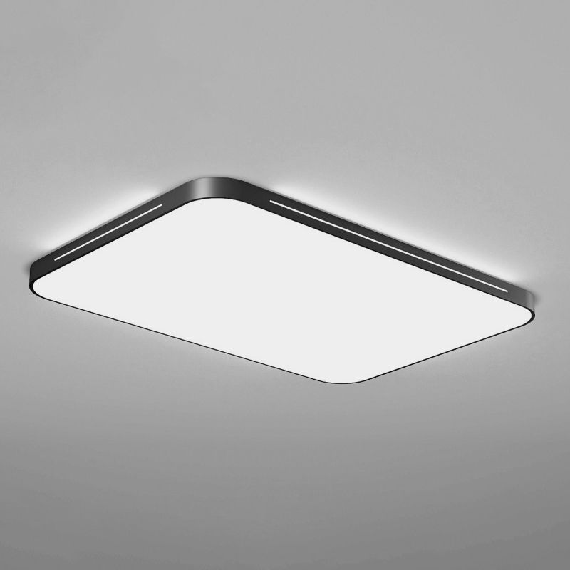 Modern Geometric LED Flush Mount Lamp Acrylic Ceiling Mount Light Fixture for Bedroom