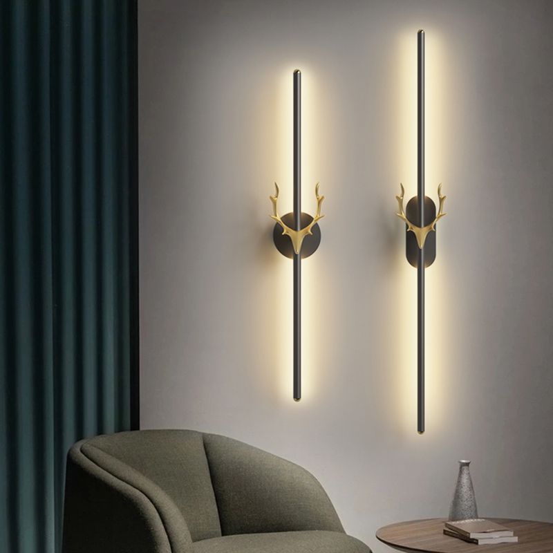 Nordischer Licht extravaganter Stil Linearer Wandleuchte