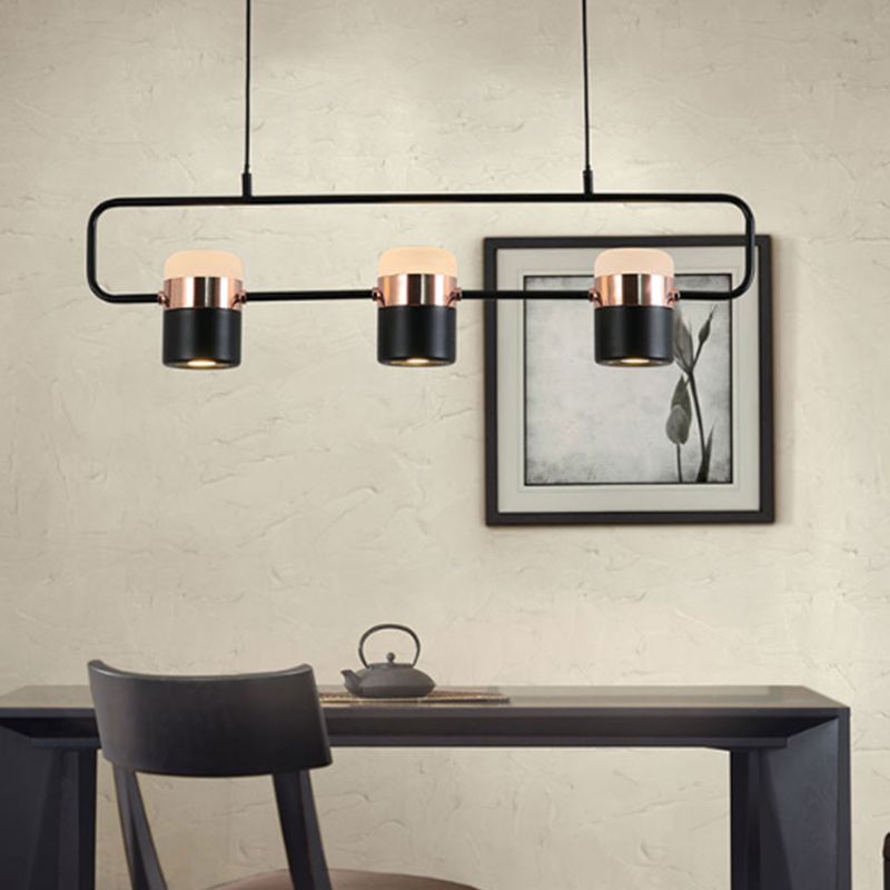Modern Island Lighting Fixture Metal Dining Room Island Pendant Light