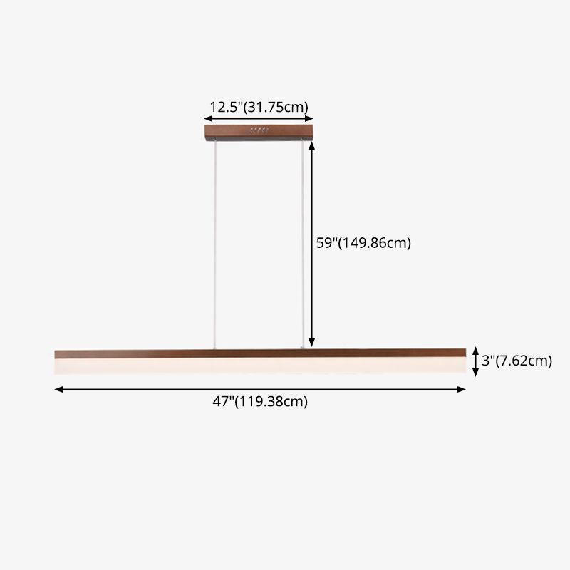 Luci del lampadario dell'isola moderna LED LED AFFEFIZIONE APPLICO LAGUE PER LA PAGA