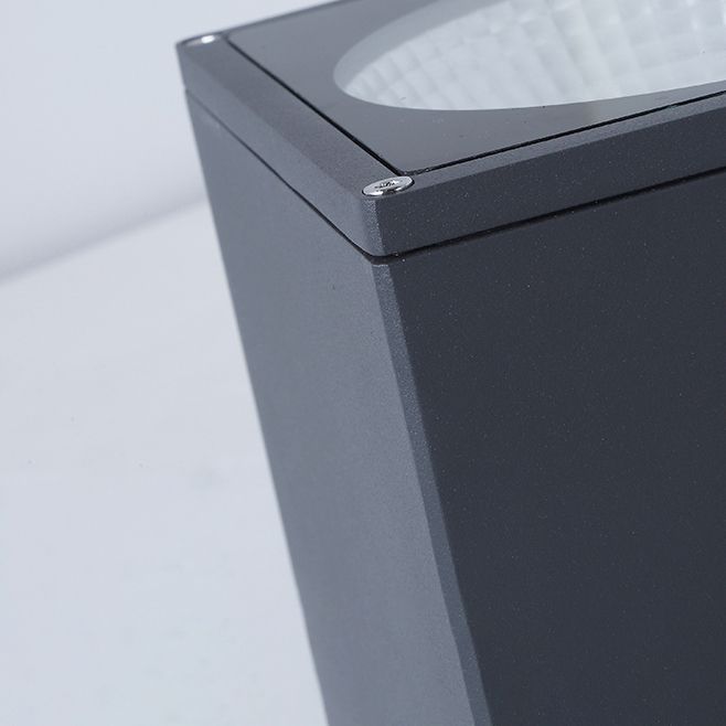 1-Light Flush Mount Einbauleuchte Traditionelle Quadratische Einbaulampe mit Acryl-Schatten