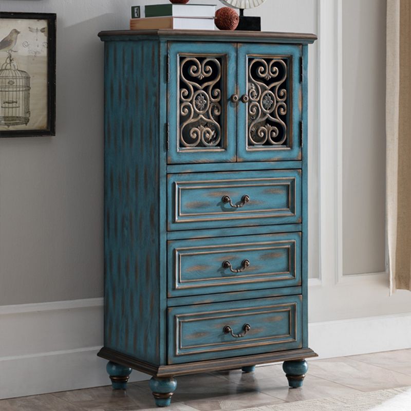 15.6-inch Width Solid Wood Storage Chest Traditional Dresser