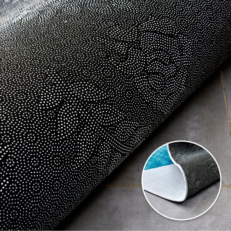 Pink Modern Indoor Rug Blending Stripe Rug Washable Area Rug for Living Room