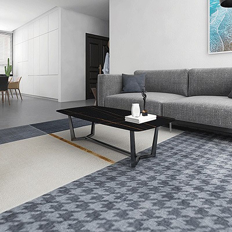 Trestle 1 Single Coffee Table Modern Rectangular Metal Cocktail Table