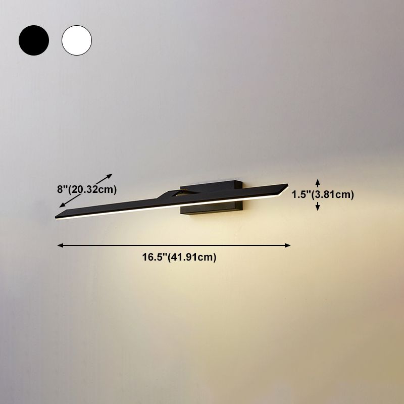 Modern Mirror Front Lighting Simplicity Acrylic LED Wall Mounted Light