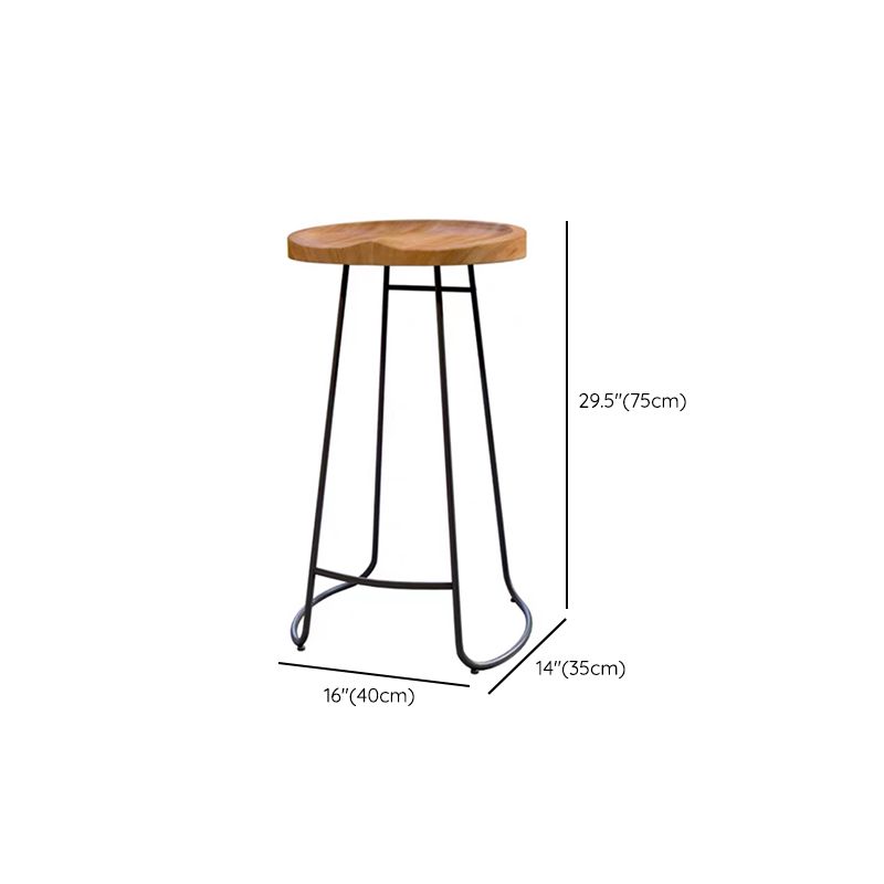 Solid Wood Bar Table Set 1/4/6/7 Pcs Industrial Bar Table and Stools